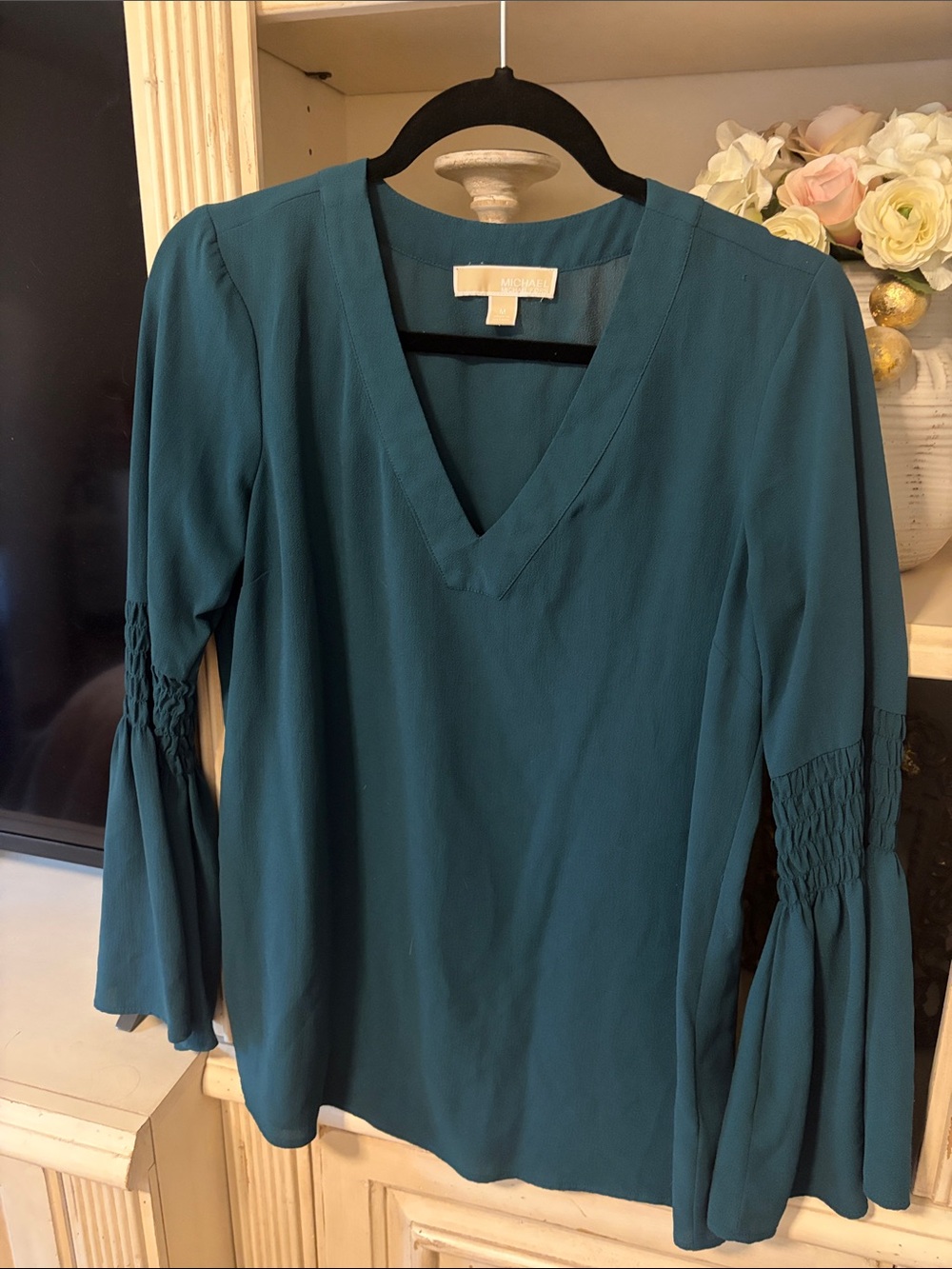 Michael Kors Medium sized bell sleeve long sleeve top